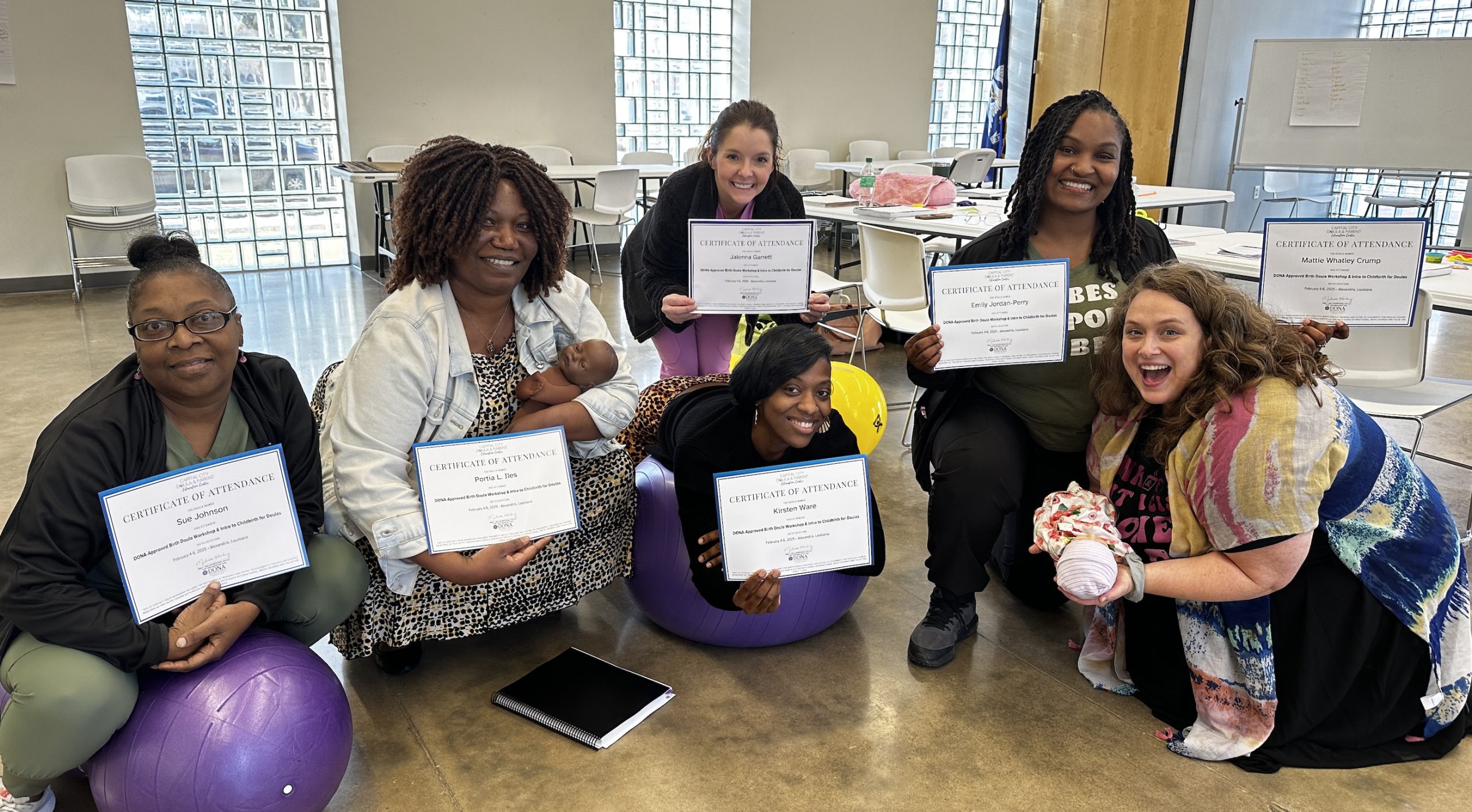 Healthy Start doula training, Alexandria, Louisiana