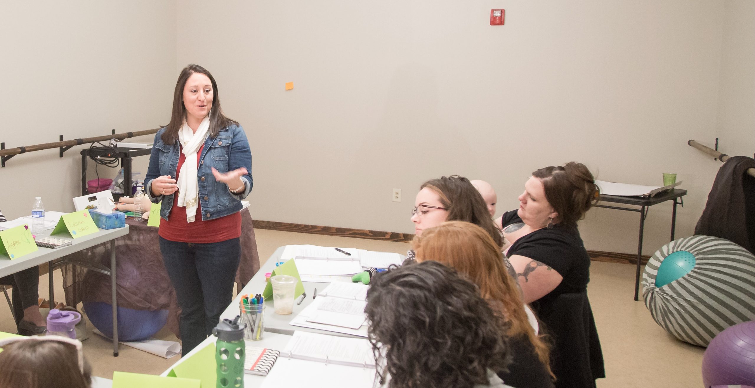 Doulas in training at a CCDS workshop