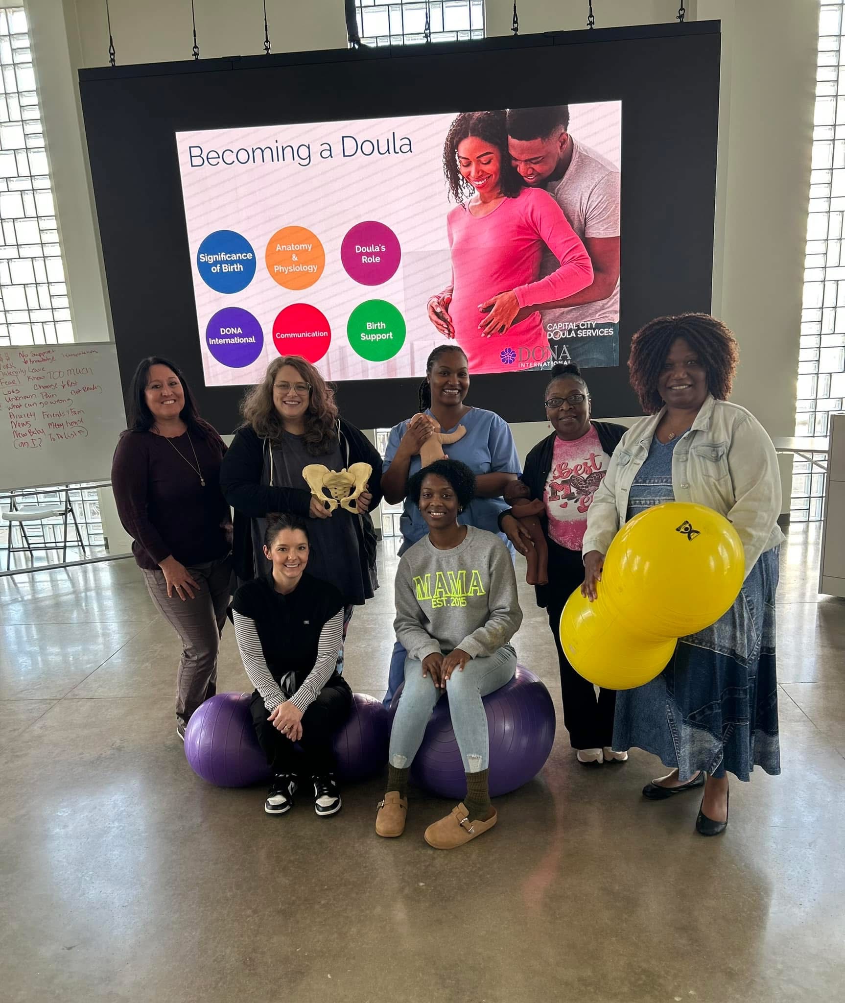 CCDS doula workshop group