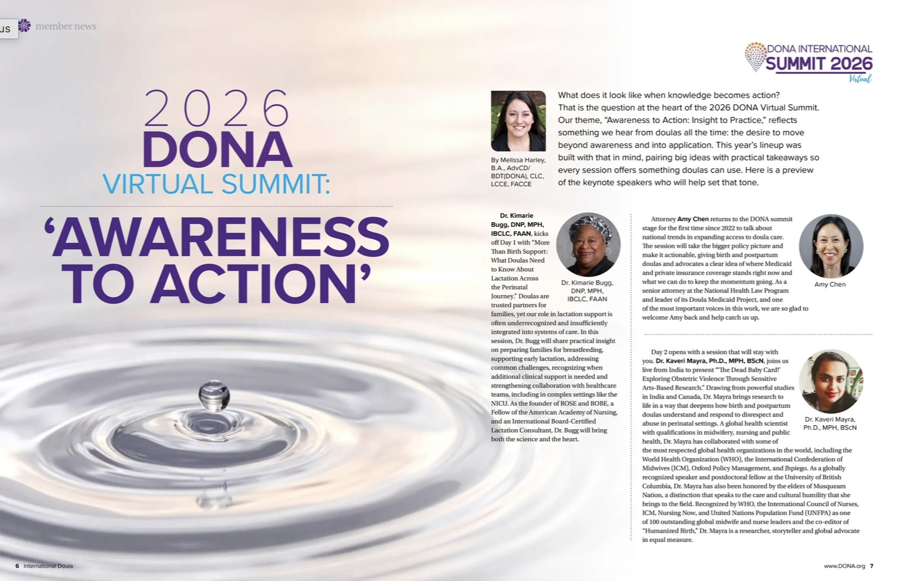Article on the 2026 DONA Summit