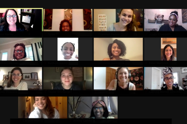 A CCDS virtual doula workshop session