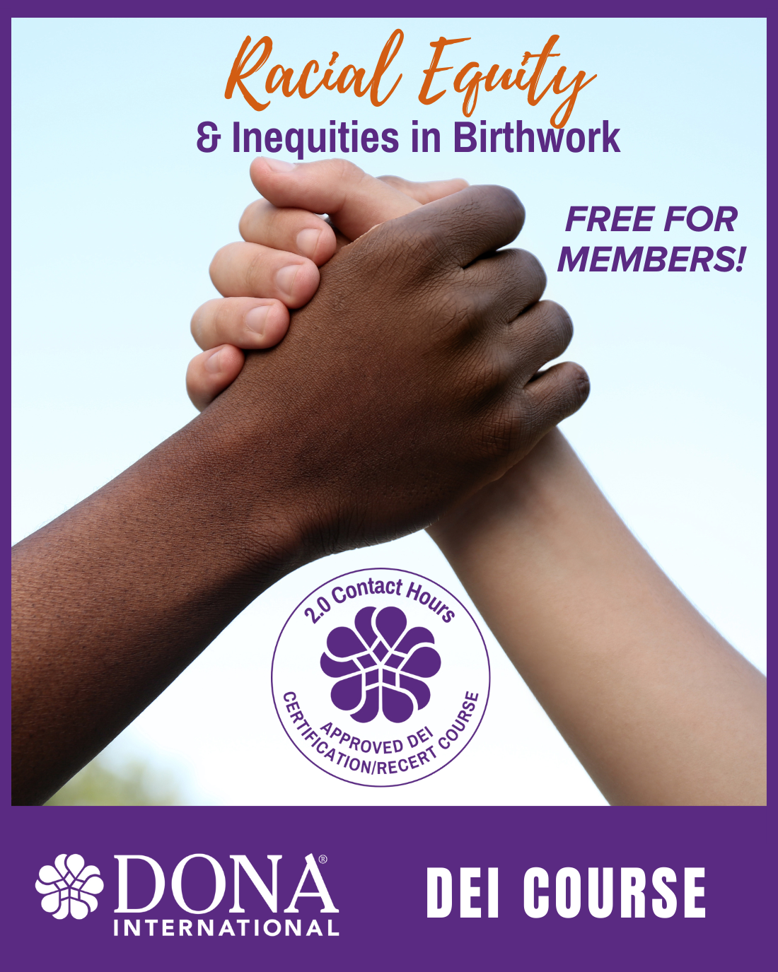 Racial Equity and Inequities in Birthwork course